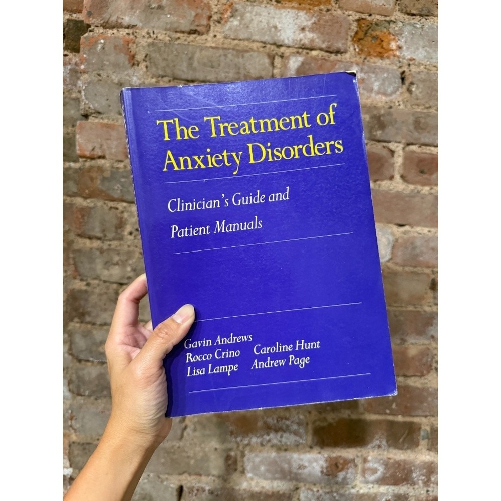 Cambridge The Treatment of Anxiety Disorders Gavin Andrews Paperback Textbook